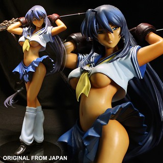 Model Figure งานแท้ Original Ikkitousen Dragon Destiny ศึกชิงลูกแก้วมังกร Unchou Kanu คานู อันโช ชุดนักเรียน