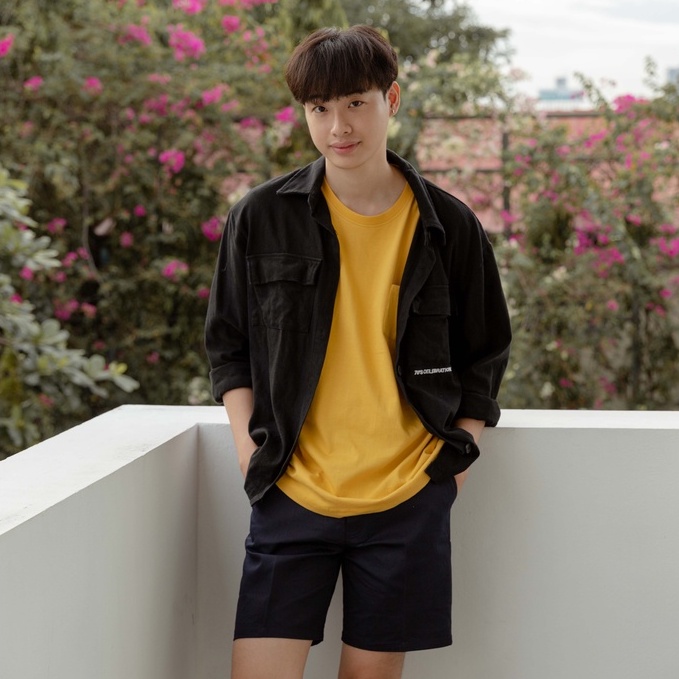 Smart shorts - Men/Unisex กางเกงขาสั้นผ้า cotton (กรมน้ำเงิน/กรมเข้ม/เทาควัน/เทาเข้ม/ดำ)