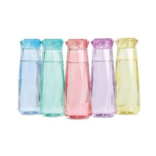 โปรโมชั่น : ขวดแก้วคริสตัล สวยทุกสี ขนาด 420 ml. ทนความร้อนใส่ร้อนและเย็นได้