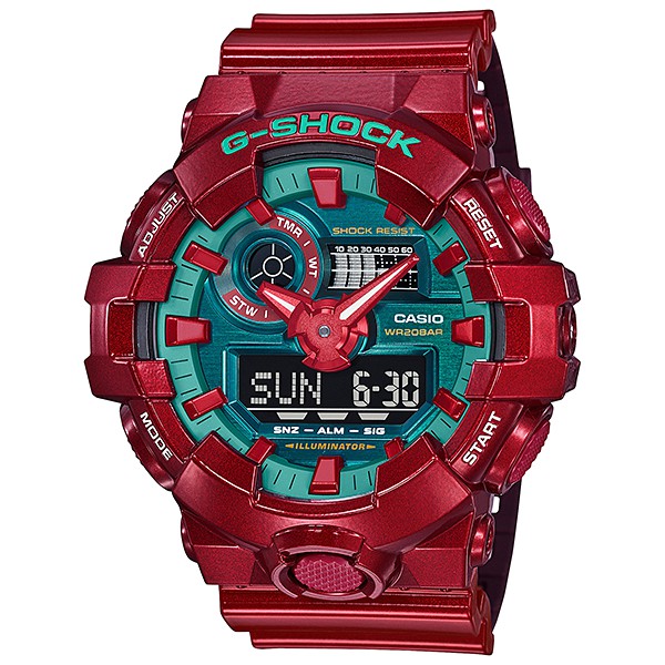 [ของแท้] Casio G-Shock [Limited Edition] นาฬิกาข้อมือ รุ่น GA-700DBR-4ADR ของแท้ รับประกันศูนย์ CMG 1 ปี