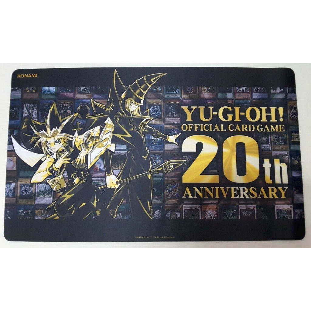 Konami Yu-Gi-Oh! ชุดครบรอบ 20 ปี Yugi And Dark Magician Playmat