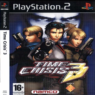 แผ่นเกมส์ PS2  (คุณภาพ)Time Crisis 3