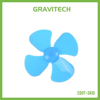 [Gravitechthai]60mm Fan Propeller Blade with 2mm Shaft - Blue