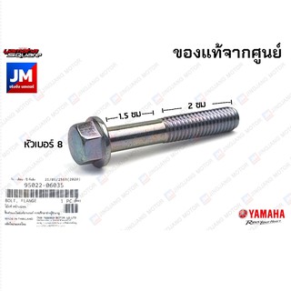 น็อต แคร้ง เบอร์ 8 YAMAHA ALL NEW NMAX, AEROX, GRAND FILANO, รถสายพาน 115-155cc 95022-06035