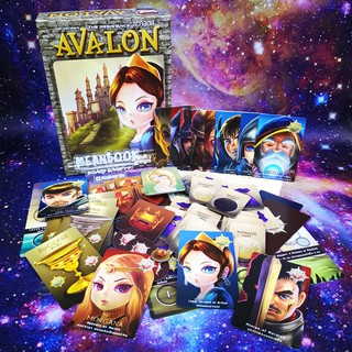 [แถมฟรีซองใส่บอร์ดเควส] Avalon อวาลอน Board Game (ภาษาไทย)