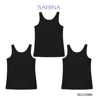 Sabina ซาบีน่า เสื้อทับ (Set 3 ชิ้น) รุ่น PRETTY PERFECT รหัส SCU103BK สีดำ