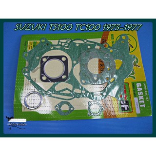 SUZUKI TS100 TC100 year 1973-1977 ENGINE GASKET COMPLETE SET  // ปะเก็นเครื่อง ชุดใหญ่ สินค้าคุณภาพดี