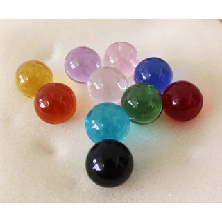 ลูกแก้วสี สีแท้ ในเนื้อแก้ว แช่น้ำได้ ไม่ลอก ขนาด 2 เซน พร้อมส่ง