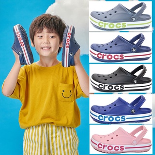 Crocs รองเท้าแตะลําลอง สําหรับเด็กผู้ชาย ผู้หญิง [205100]