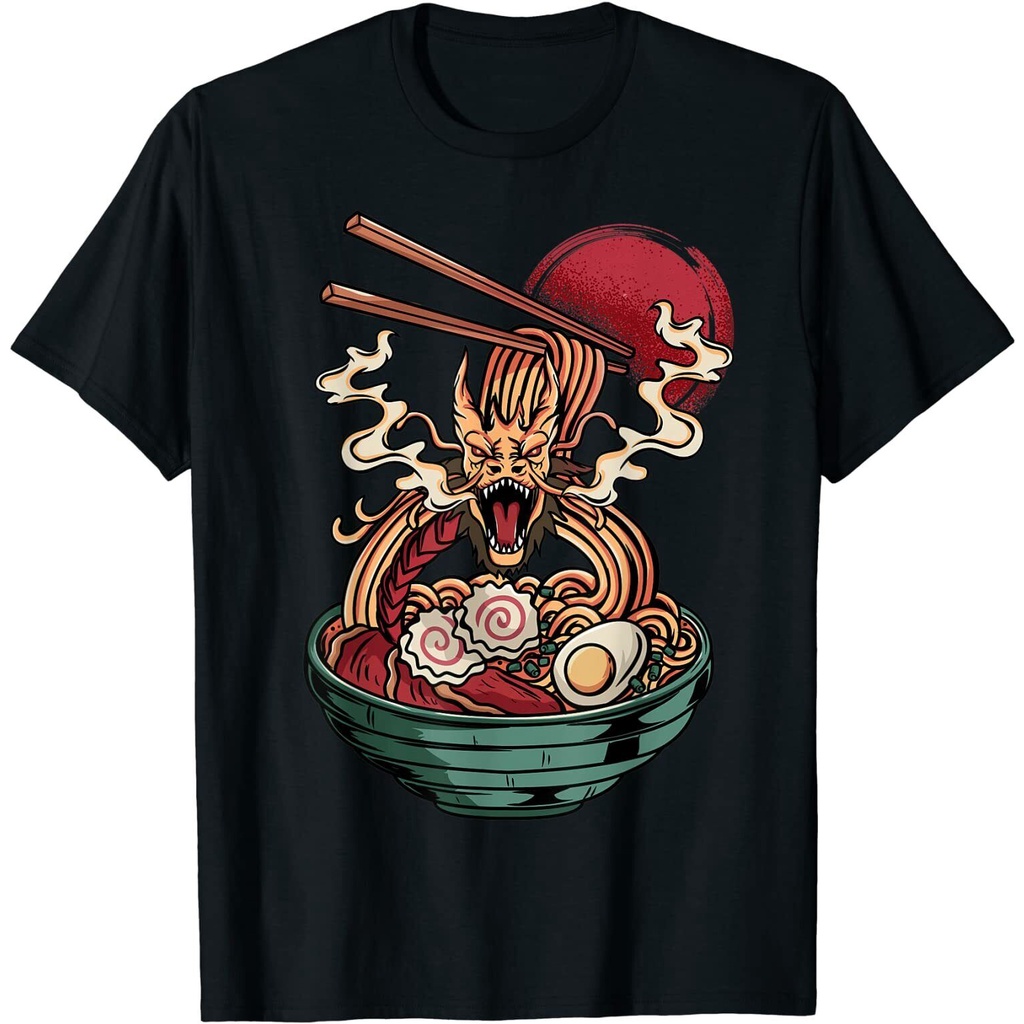 Ramen Noodles Anime Japanese Premium Good Present เสื้อยืด