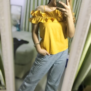 เสื้อปาดไหล่ แฟชั่น สภาพดีมาก