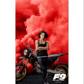 Poster fast&amp;furious 9 (f9) เร็วเเรงทะลุนรก