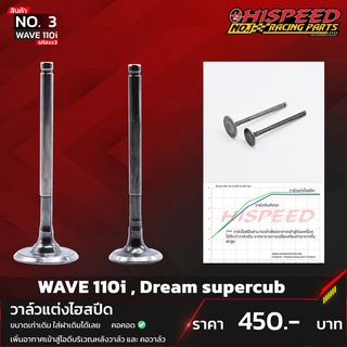 วาล์วเดิมแต่ง คอคอด เวฟ110i | wave110i,DreamSuperCub