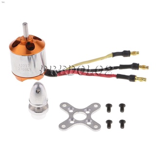 ✻☈✜มอเตอร์โลหะ a 2217 2700 kv brushless สําหรับเครื่องบิน 5 นิ้ว 6