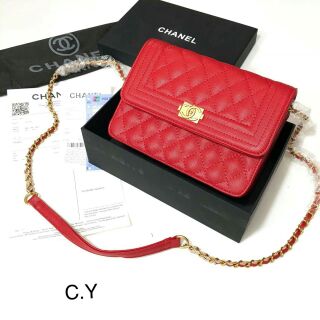 กระเป๋าสะพาย Chanel อะไหร่ทอง พรีเมี่ยม พร้อมส่ง กดสั่งได้เลย