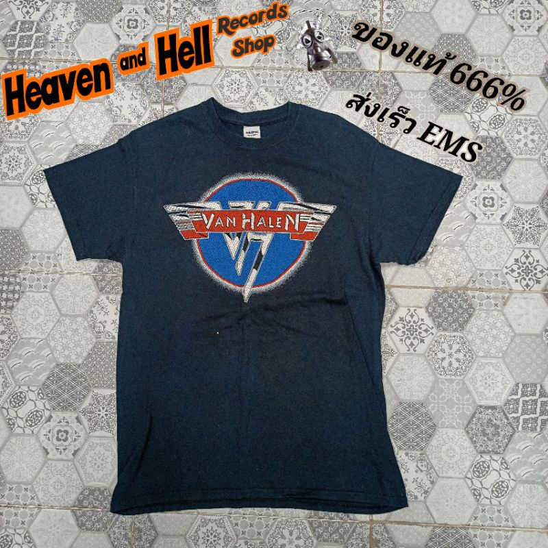 เสื้อแท้ วง Van Halen ตอกปี 2011 เสื้อวงเมทัล วินเทจ iron maiden Metallica acdc