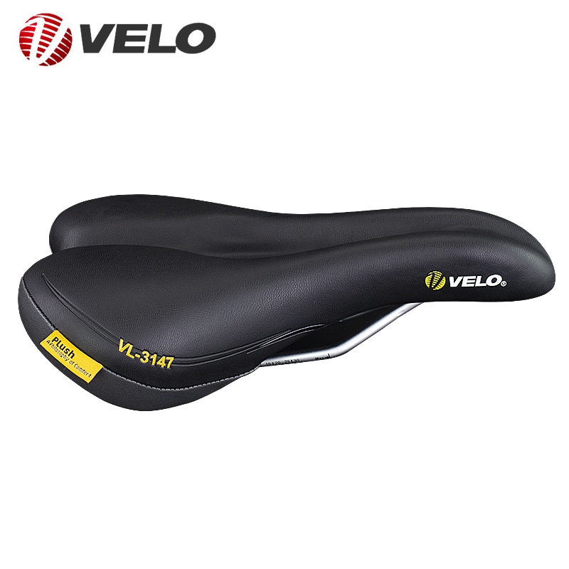 Velo อานเบาะที่นั่งจักรยาน หนัง Pu นิ่ม นั่งสบาย กว้าง สําหรับผู้ชาย