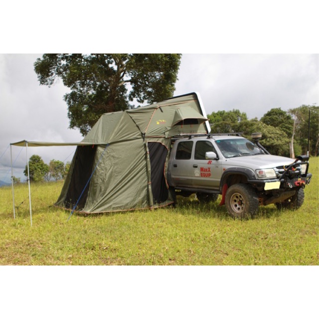 Hard Top Tent ABS Cover EZ Pano 1.6 เต้นท์หลังคารถ  Roof Top Tent มีห้องใต้หลังคา