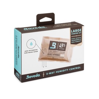 Boveda Starter Kit Large [49%RH] I ชุดควบคุมความชื้นแบบ 2 ทิศทางสำหรับกีตาร์