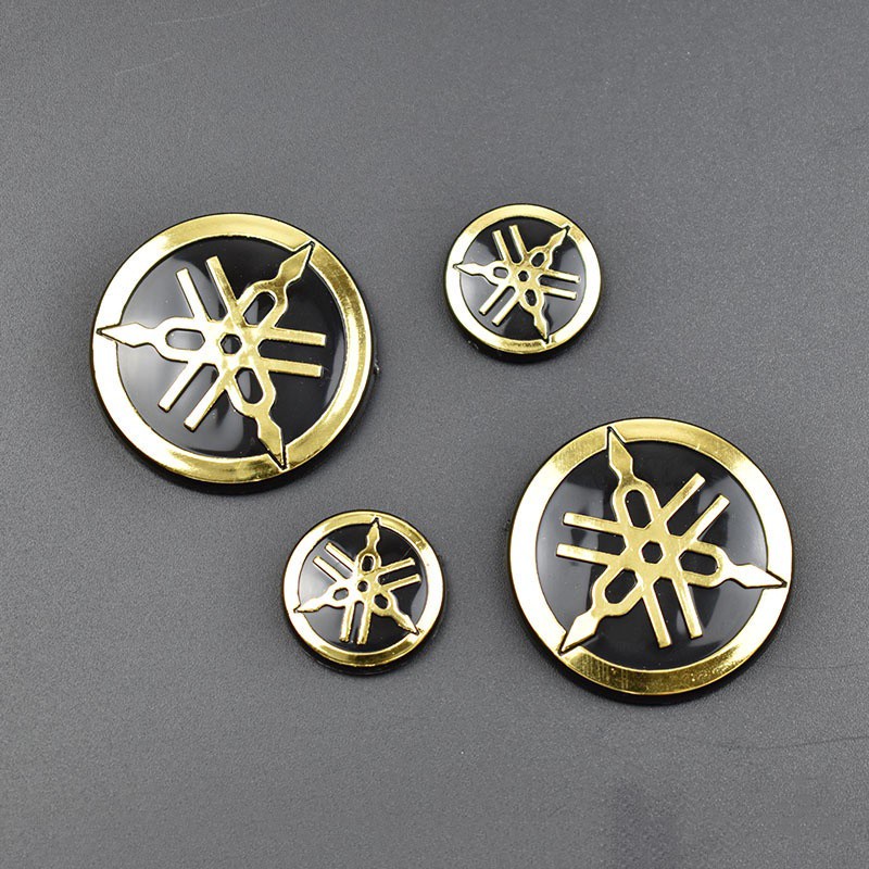 *พร้อมสต็อก*โลโก้ส้อมปรับแต่ง Yamaha Resin ของแท้ Yamaha Gold มีจําหน่ายในขนาด (25 / 45mm) ราคา ถูกที่สุด ดีลบีเคเค แกลเลอรีภาพที่ 5
