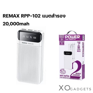 Remax RPP-102 LESU SERIES 20000mAh Cabled Powerbank แบตสำรอง