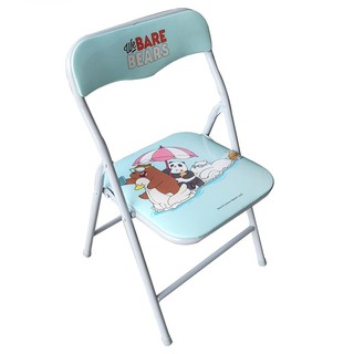 Multipurpose chair FOLDING CHAIR FURDINI WE BARE BEARS WE-828C BLUE Multipurpose furniture Home &amp; Furniture เก้าอี้อเนกป