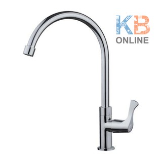 EC-03-511-50 ก๊อกซิงค์ ติดเคาน์เตอร์ รุ่น แกมม่า | KARAT FAUCET Deck Mounted Kitchen Sink Cold Water Faucet