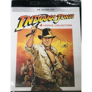 Indiana Jones 4-Movie Collection /อินเดียน่า โจนส์ 4-มูฟวี่ คอลเลคชั่น (4K+Blu-ray Bonus 5 Disc) (4K มีซับไทย/BD Bonus)