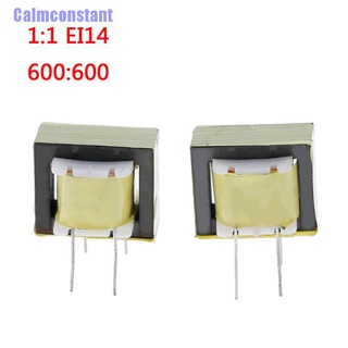 Ca&gt; 2 Pcs Audio Transformers 600:600 Ohm Europe 1:1 Ei14 Isolation Transformer