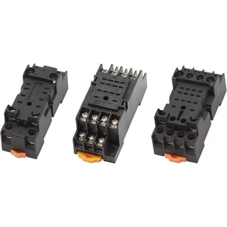 SOCKET RELAY ฐานรีเลย์ ขาเสียบรีเลย์ รุ่น PYF-8A , PYF-11A , PYF-14A , PYF-8A-E , PYF-14A-E
