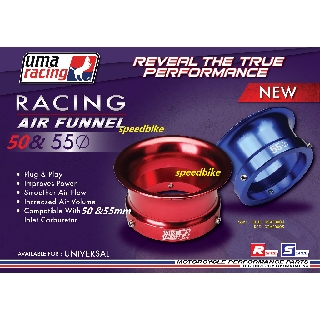 UMA RACING Uma กรวยอากาศแข่งรถ 50 มม. 55 มม.