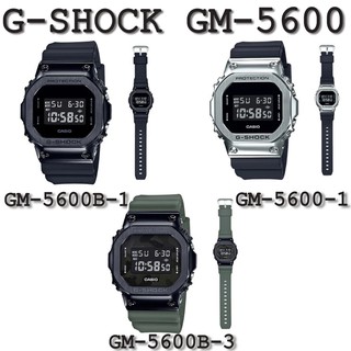 G-SHOCK GM-5600B-1,GM-5600B-3,GM-5600-1 ของแท้100%ประกัน1ปี