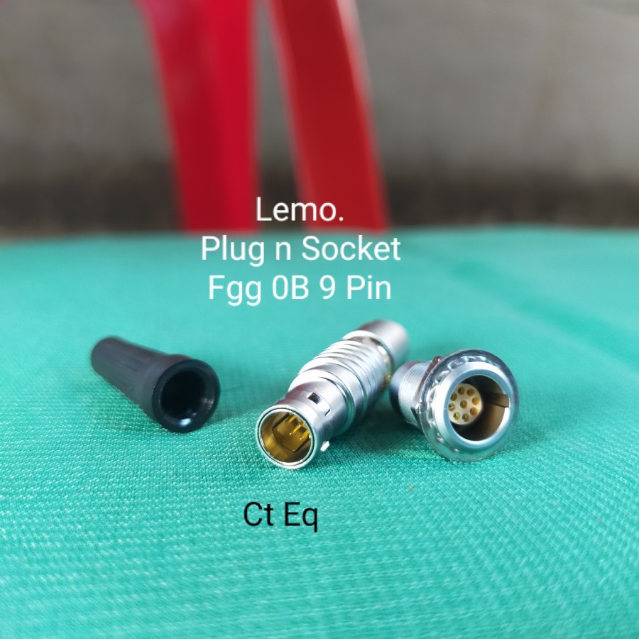 Lemo Plug n ซ็อกเก็ต FGG 0B 9Pin Lemo Connector FGG 9 พิน Lemo 0b 9 พิน