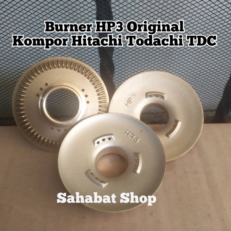 ต้นฉบับ HP3 BRASS BURNER HITACHI TODACHI TDC HOCK GAS STOVE