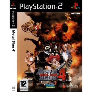 แผ่นเกมส์ Metal Slug 4 PS2 Playstation 2 คุณภาพสูง ราคาถูก