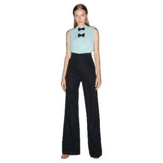 Vickteerut Re-Edition Flat Front Straight Leg Trousers กางเกงขายาว ทรงตรง