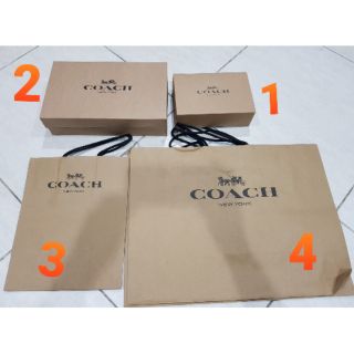 กล่อง ถุงกระดาษ Coach พร้อมส่งค่ะ ของแท้จาก shop อเมริกา