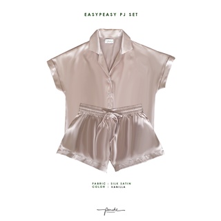 Panche.Sleepwear ชุดนอนรุ่น EasyPeasy สี Tan