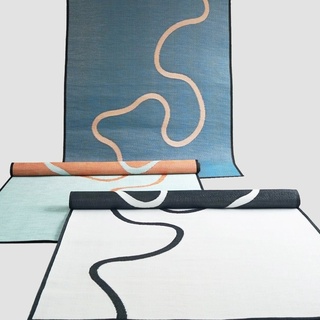 PDM เสื่ออเนกประสงค์ ลาย Flume M ขนาด 150 x 240 cm. แบบสี่เหลี่ยม เสื่อ เสื่อตกแต่ง เสื่อแทนพรม เสื่อแต่งบ้าน