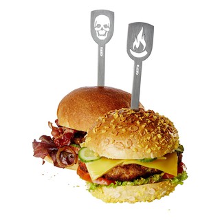 GEFU Hamburger Skewers เหล็กเสียบแฮมเบอร์เกอร์ รุ่น 15430 (2/pack)