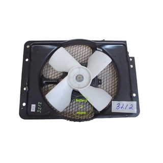 พัดลมหม้อน้ำ 4ใบ12V เหล็ก(A9562-4000)ใหม่12V Motor cooling fan car