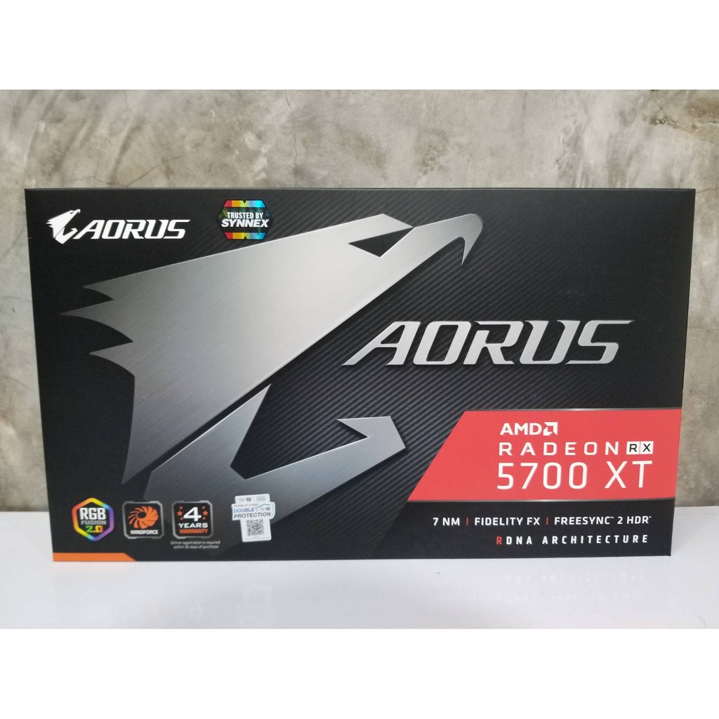 Gigabyte Aorus Radeon RX 5700 XT 8GB GDDR6 ประกัน 4 ปี