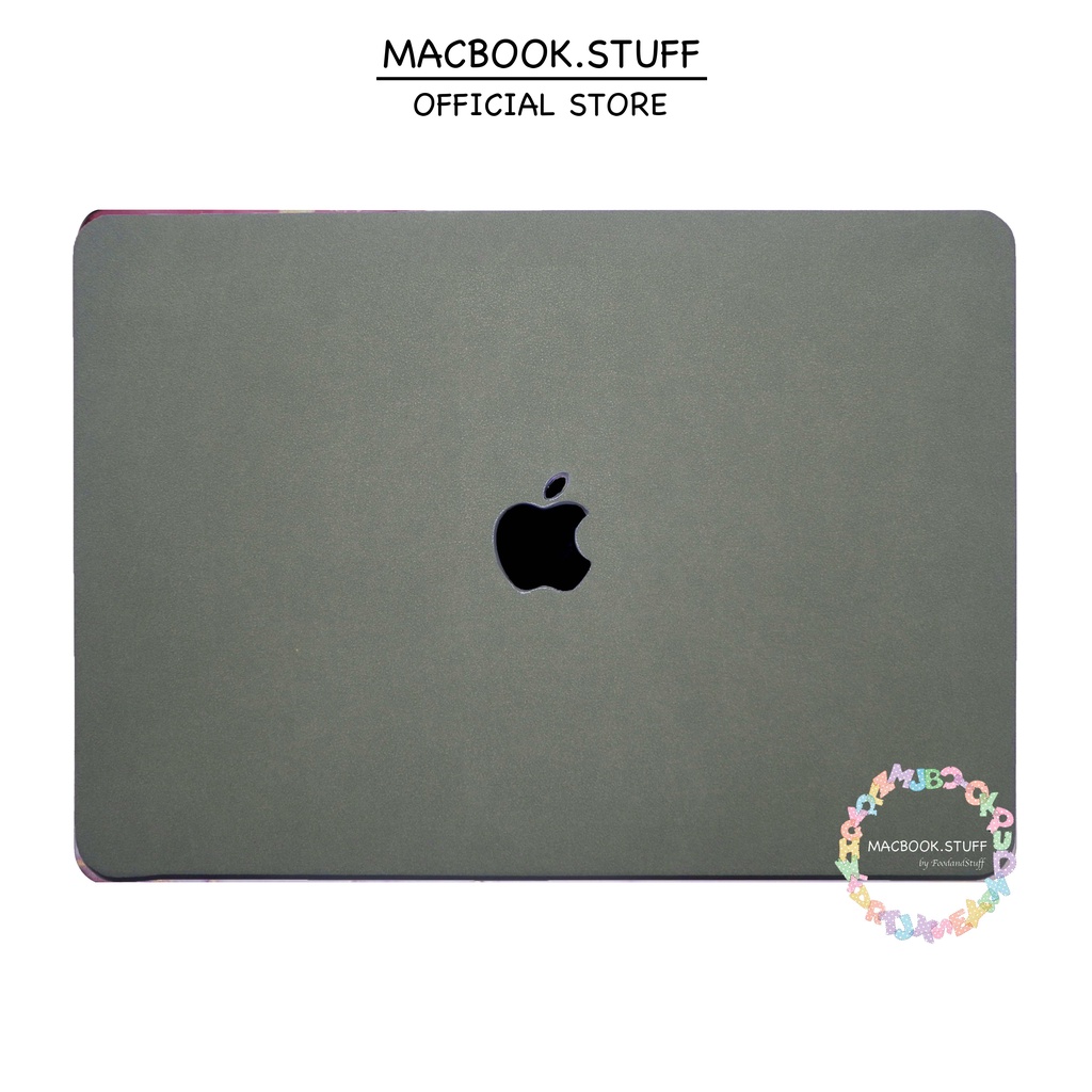 MACBOOK เคสหนัง SHEEP MATCHA NEW AIR PRO RETINA 11 12 13 14 15 16 INCH NON / WITH CD ROOM / TOUCHBAR