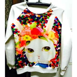 เสื้อแขนยาวลายกระต่าย