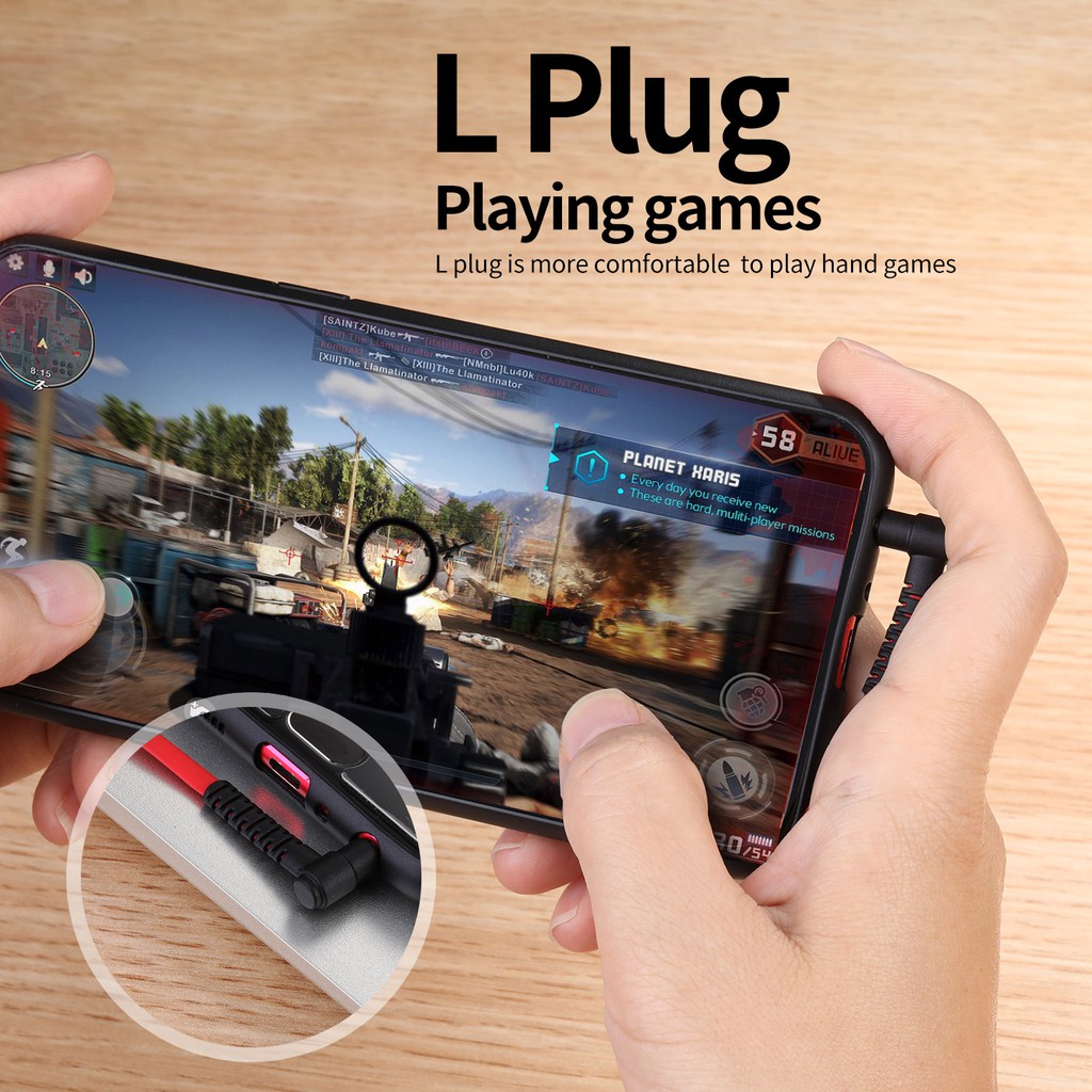 หูฟังเกมมิ่ง Plextone G20 3.5mm type-c หูฟัง มีไมค์ Gaming earphone อัพเกรดใหม่ เล่นเกม เสียงดีมาก หูฟังเกมมิ่งแม่เหล็