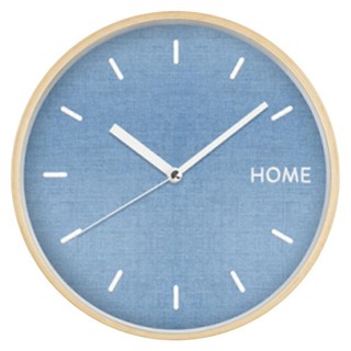 clock WALL CLOCK 11.5 INCHES SHINY BLUE HLS Home decoration Home &amp; Furniture นาฬิกา นาฬิกาแขวน HOME LIVING STYLE SHINY 1