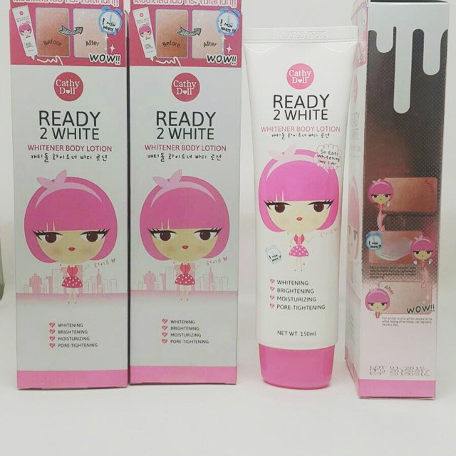 โลชั่นโดสน้ำนม💦Cathy Doll Ready 2 White🍭