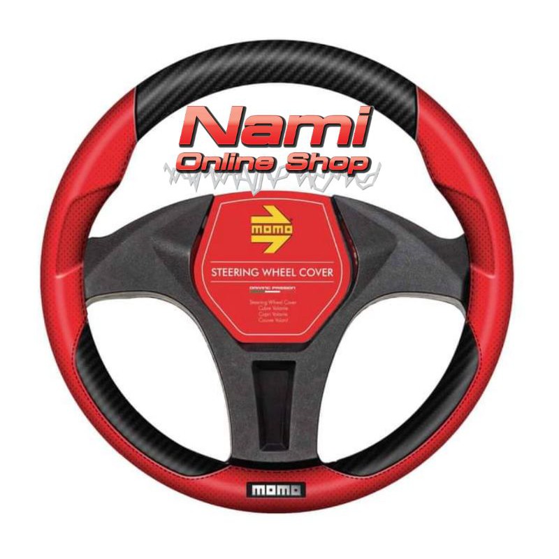 หุ้มพวงมาลัยMOMO🇮🇹🇮🇹  แบรนด์อิตาลี ของเเท้ ปลอกพวงมาลัยmomo