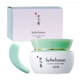 🔥ของแท้💯/ติดตามมีโค้ดอีก/พร้อมส่ง Sulwhasoo Radiance Energy Mask 80 ml.