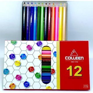 ดินสอสีไม้ COLLEEN 12 สี 24 สี และ 48 สี